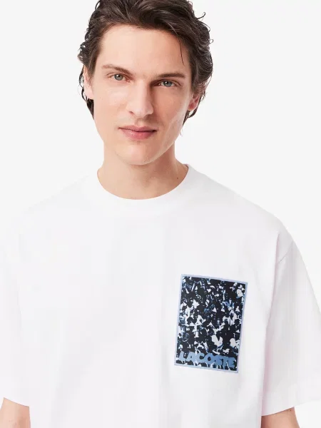 Футболка Lacoste білий