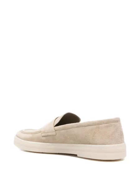 Pantofi loafer Prada din piele de căprioară