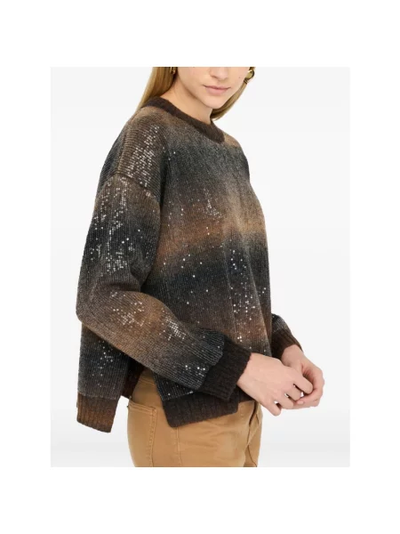 Sweter Liu Jo wełniany brązowy