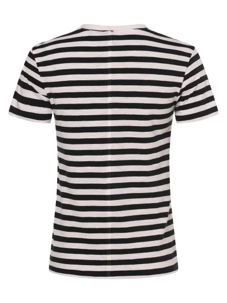 BOSS Tricou Esla albastru noapte / murdar alb