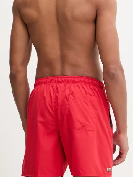 Férfi Lacoste úszónadrág piros/zöld. Méret: XL piros