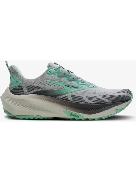 Buty do biegania Brooks Ghost Trail Medium szaro-zielono-turkusowe szare