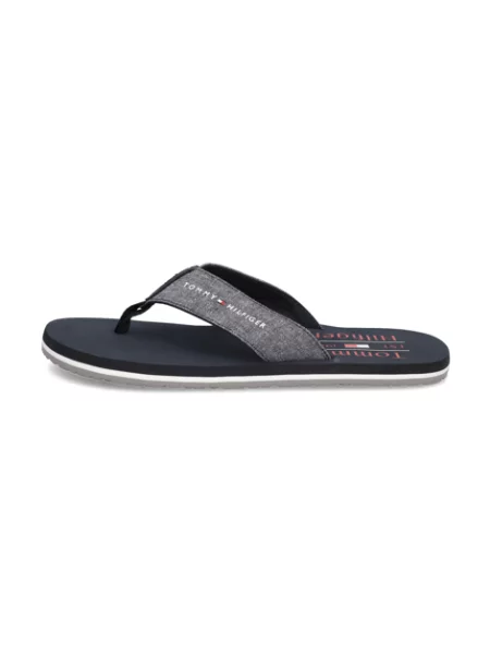 Pantofle Tommy Hilfiger modré