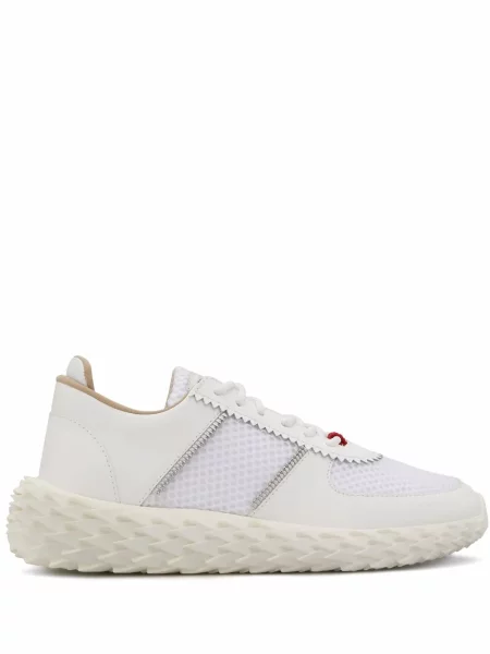 Sneakerși Giuseppe Zanotti Urchin din piele alb