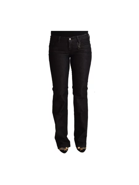 Skinny jeansy skinny Costume National czarne