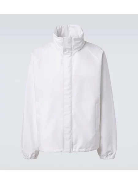 Geacă Gucci din canvas alb