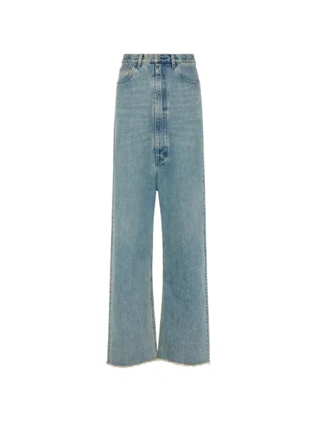 Blugi Maison Margiela cu 5 buzunare albastru