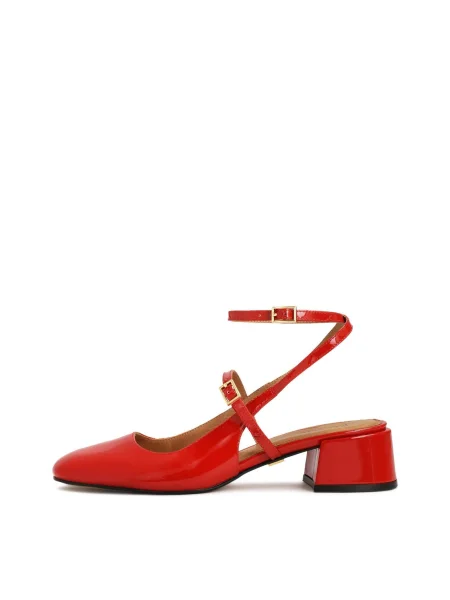 Kazar Pumps roșu
