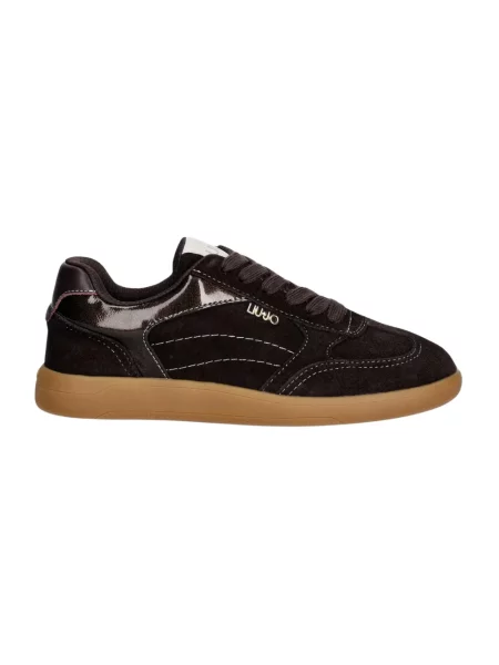 Sneakersy Liu Jo zamszowe brązowe