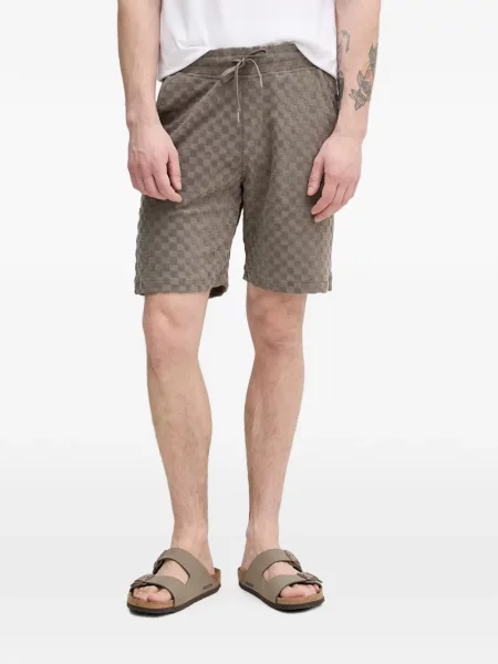 Pantaloni scurți Lindbergh cu cordon maro