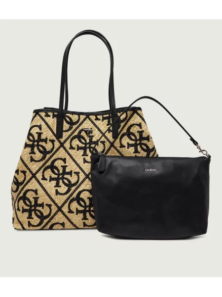 Guess Geantă shopper 2 în 1 Kirsten bej
