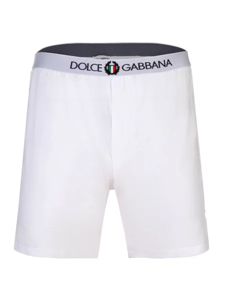DOLCE & GABBANA Boxeralsók világosszürke / zöld / piros / fekete fehér
