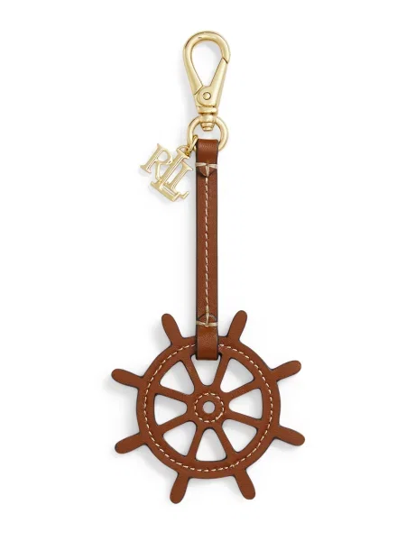 Lauren Ralph Lauren Obesek za ključe konjak / zlata rjava