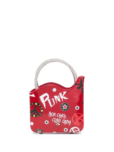 Geantă de mână Le Silla cu imagine roșu