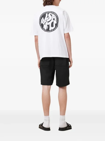 Pantaloni scurți Allsaints negru