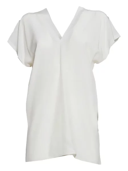 Bluză Aspesi de mătase alb