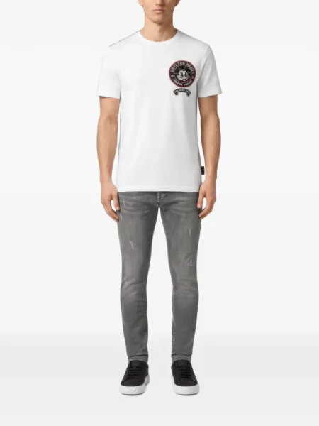 Jersey póló Philipp Plein fehér