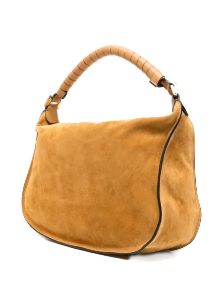 Geantă de mână Chloé Marcie mini maro