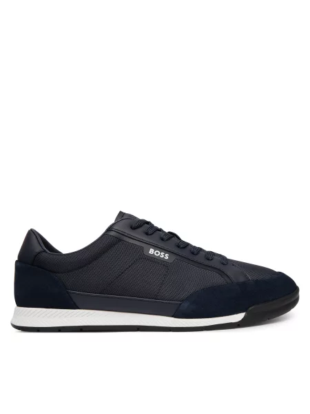 Sneakers BOSS Nitan Bleumarin albastru