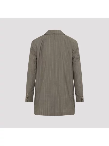 Marynarka Max Mara wełniana szara