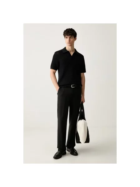 Michael Kors polo z bawełną czarna