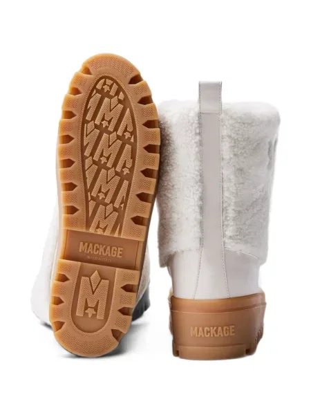 Botine Mackage cu șireturi din dantelă