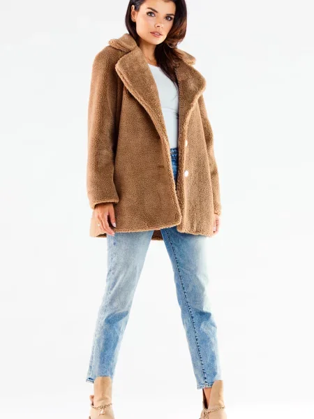 Płaszcz Awama brązowy