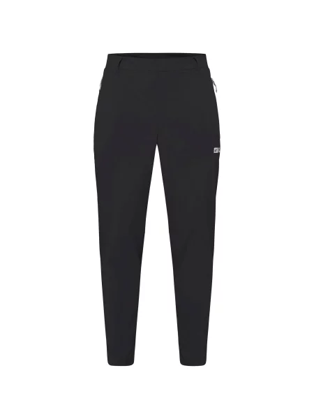 JACK WOLFSKIN Pantaloni outdoor Hikeout negru alb