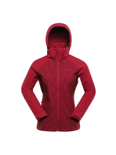 Kurtka softshell Alpine Pro Hoora czerwona