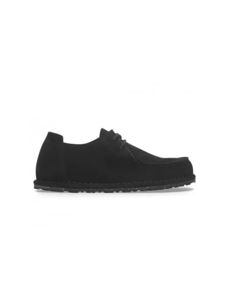Półbuty Birkenstock zamszowe czarne