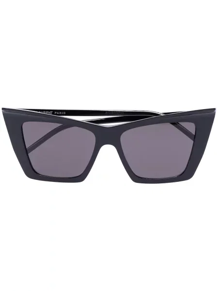 Ochelari de soare ochi de pisică Saint Laurent Eyewear negru