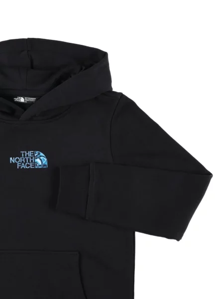 Bluza z kapturem dziecięca The North Face czarna