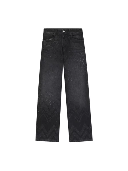 Hugo Jeansy Kobieta Slouchy MR Jeansy czarny