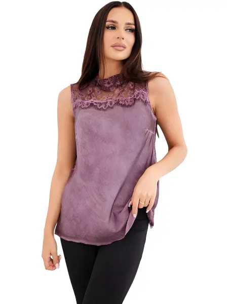 Lumera Blúzka Celia slivková