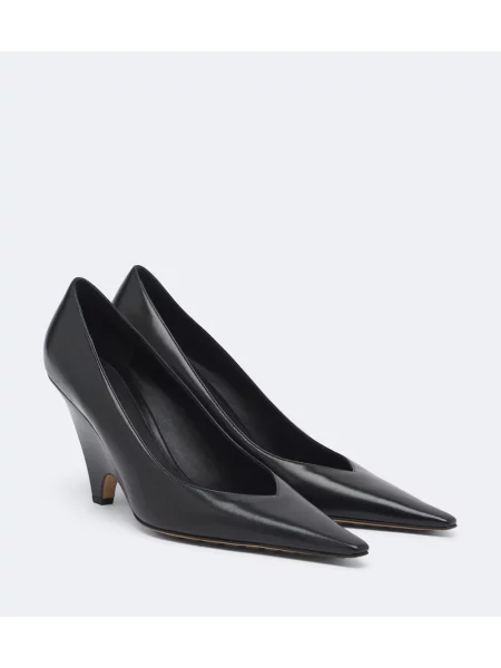 Pantofi cu toc Bottega Veneta din piele negru