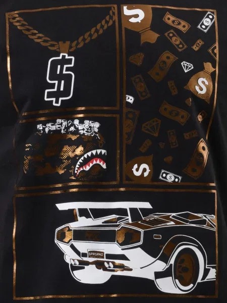 Футболка Sprayground чорна