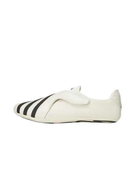 Sneakersy Adidas Pharrell Williams skórzane bez obcasa białe