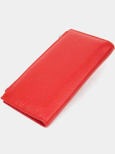 ST Leather Accessories Гаманець Шкіра червоний