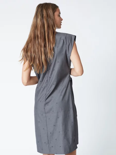 Co'couture Rochie Saga' gri