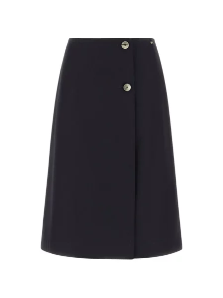 Fustă midi Herno în linie A albastru