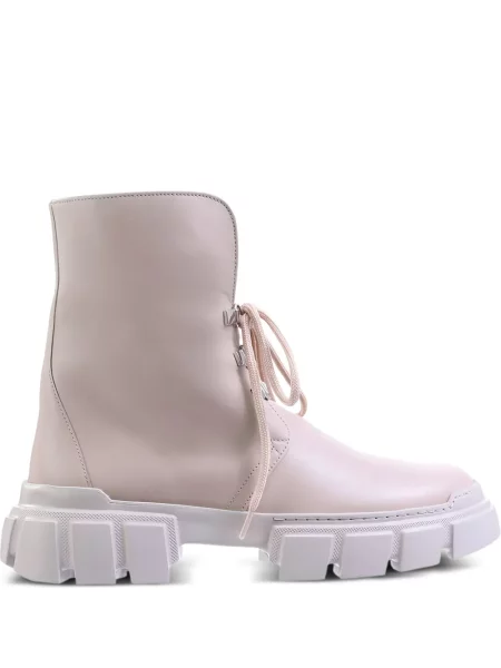 Chunky čizmice Högl s vezicama s čipkom