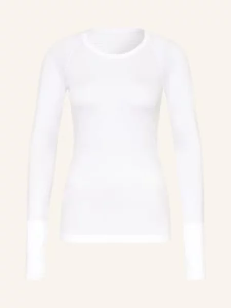 Lululemon Běžecké Tričko Swifty Tech / světle šedá bílá