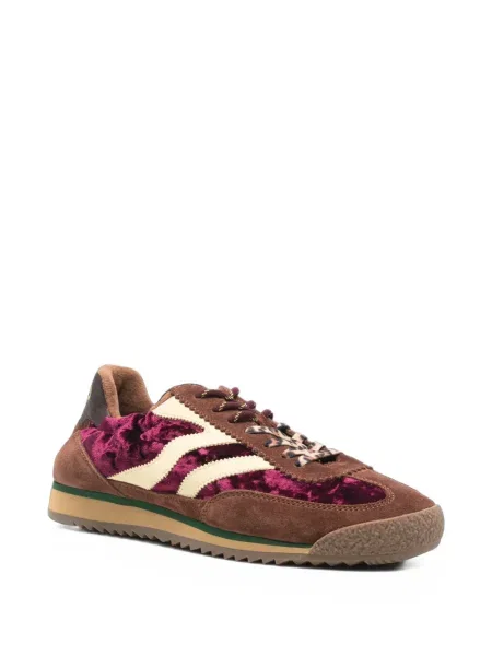 Sneakerși Mrp Star din piele de căprioară maro