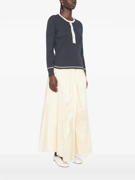 Lung top Chloé albastru