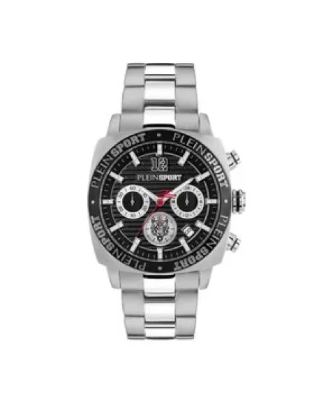Plein Sport Hodinky Wildcat Strieborná
