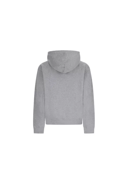 Bluza z kapturem Jil Sander z kapturem szara