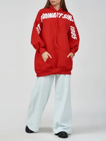 Толстовка J.b4 Just Before червона