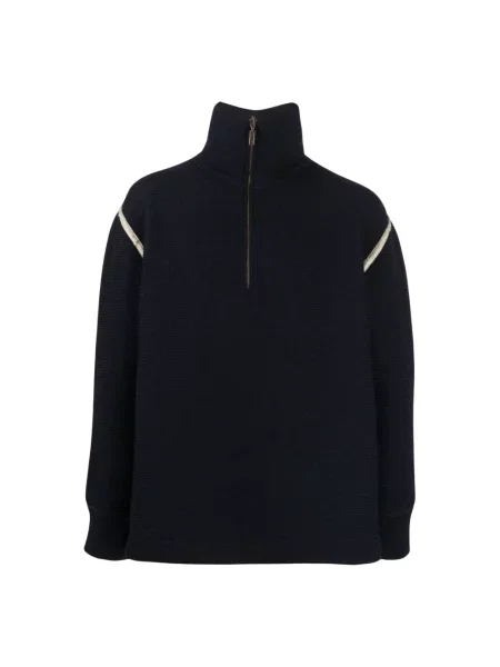 Kardigan Mm6 Maison Margiela wełniany niebieski