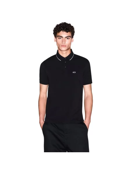 ARMANI EXCHANGE Tričko / bílá černá