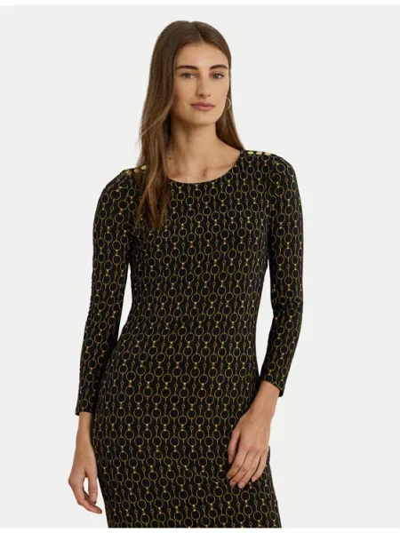 LAUREN RALPH LAUREN Rochie de zi negru